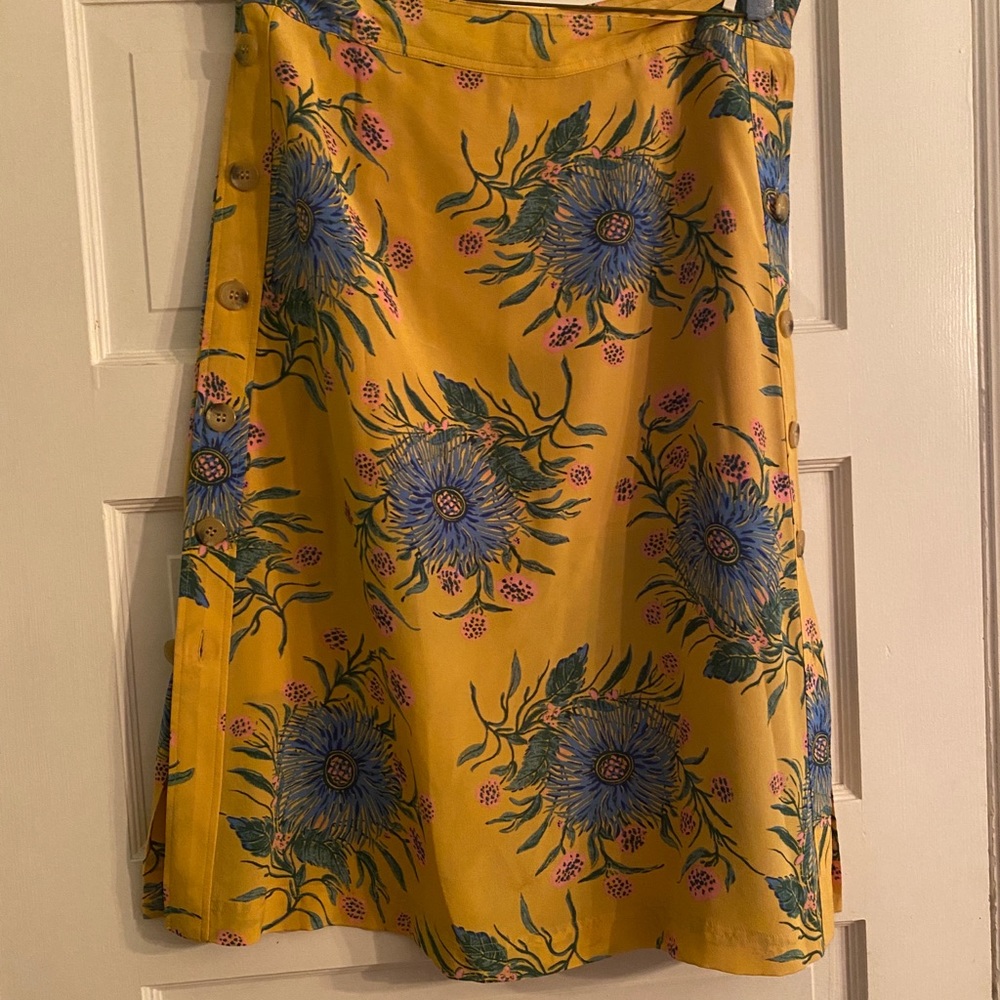 Madewell midi skirt